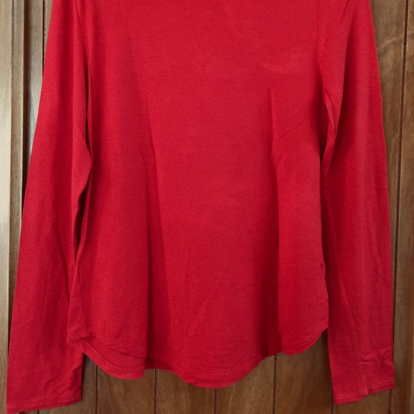 GIRLS RED EPIC THREADS…”PEACE, LOVE, DREAM, GLOW” LONG SLEEVED SHIRT, SI… - Picture 4 of 4
